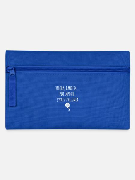 Vibora, Bandeja ... peu importe j'vais t'allumer - Trousse - bleu royal