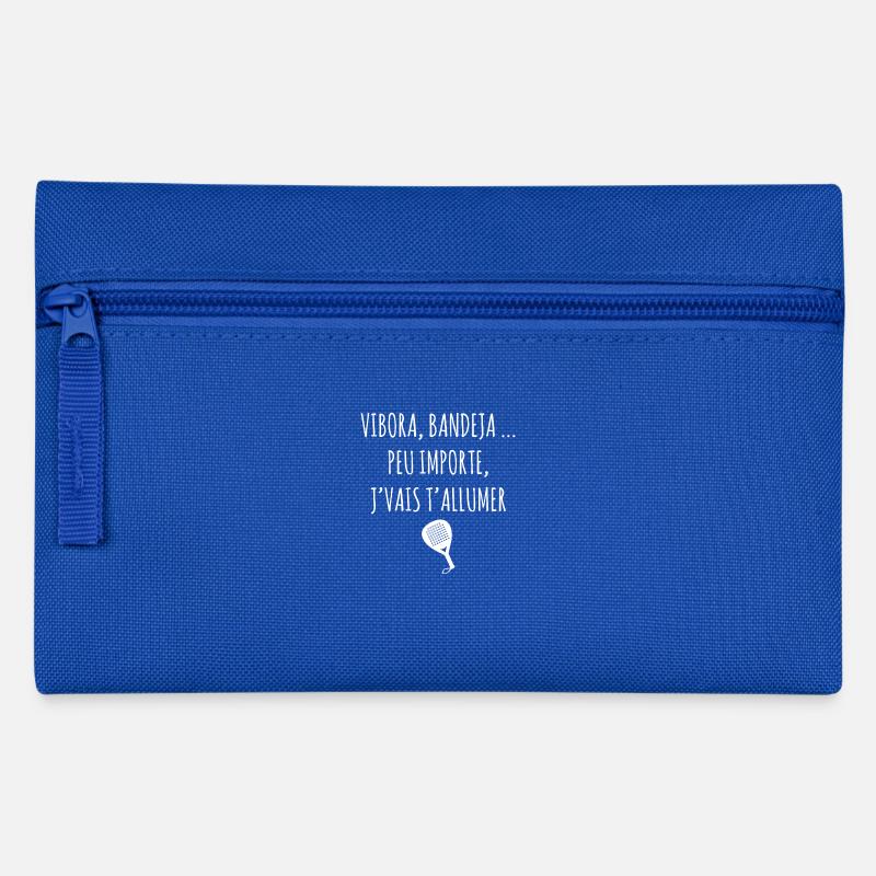 Vibora, Bandeja ... peu importe j'vais t'allumer - Trousse - bleu royal