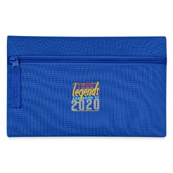Wahre Legenden werden im Jahrgang-Jubiläum 2020 geboren - Federtasche - Royalblau - Vorne