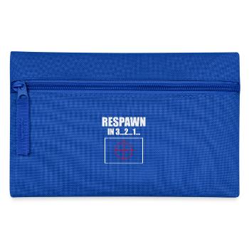 Respawn Countdown with Reticle - Pencil Case - royal blue - Front