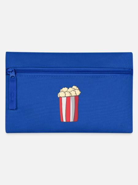 Popcorn - Federtasche - Royalblau