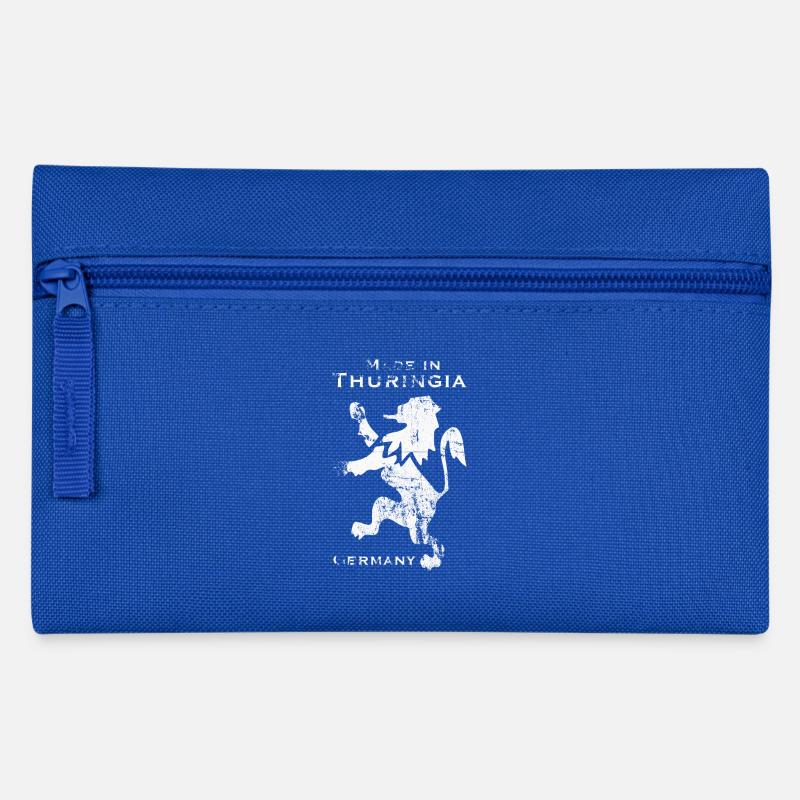 Made in Thuringia - Federtasche - Royalblau