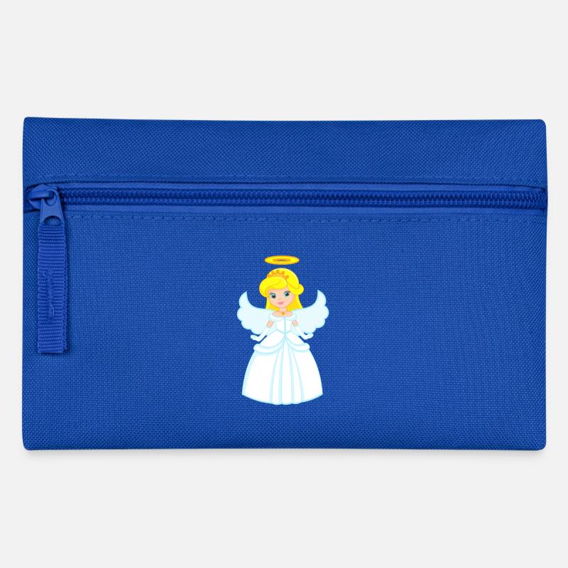 Engel - Federtasche - Royalblau