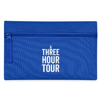 Eine dreistündige Tour - Federtasche - Royalblau - Vorne