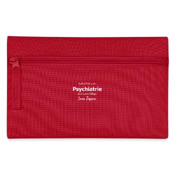 Reste en psychiatrie - Trousse - rouge - Devant
