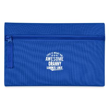 THIS IS WHAT AN AWESOME GRANNY LOOKS LIKE - Pencil Case - royal blue - Front