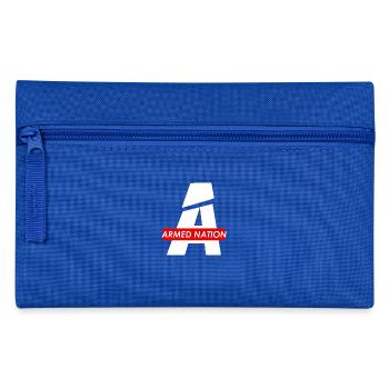 A WHITE - ARMED NATION RED BOX LOGO 2021 - Pencil Case - royal blue - Front