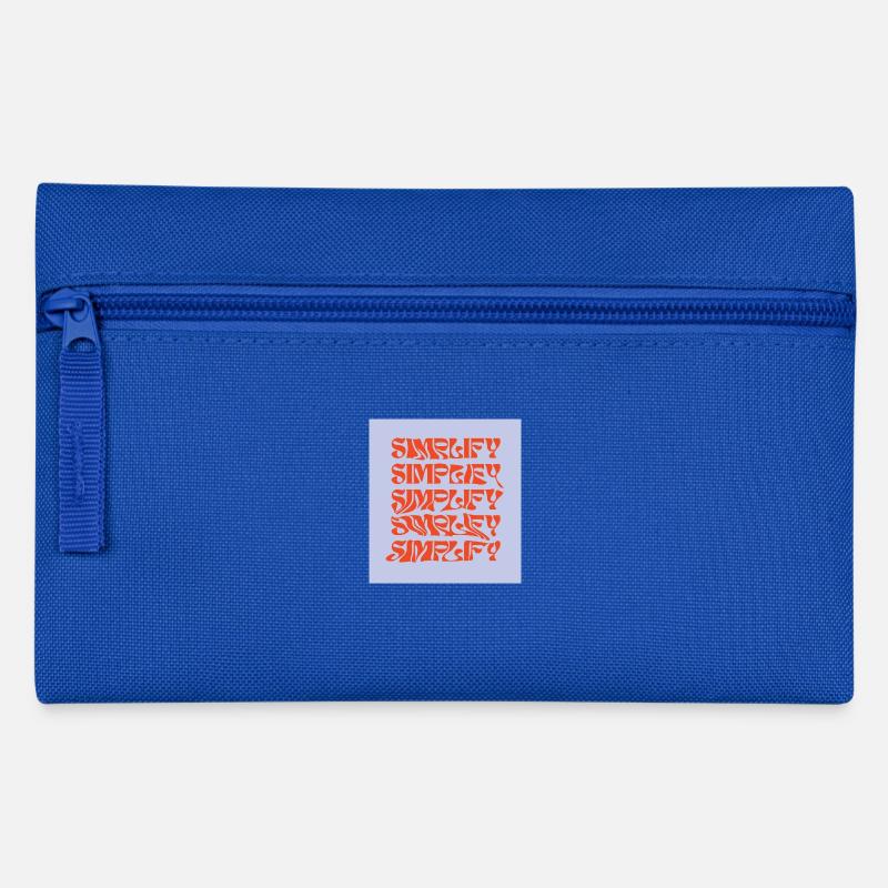 Simplify - Trousse - bleu royal