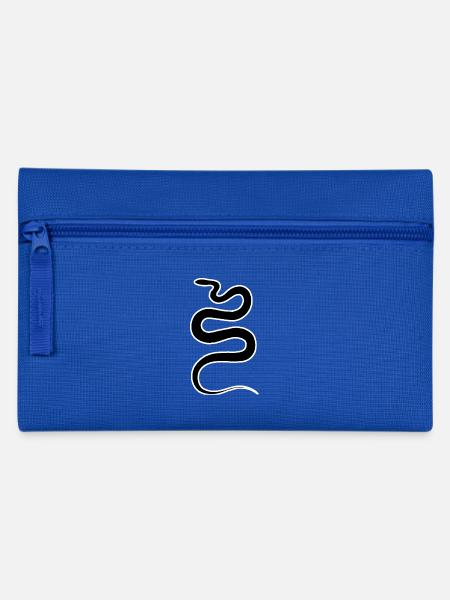 Snake - Pencil Case - royal blue