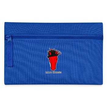 Logo Cheval Fou - Trousse - bleu royal - Devant