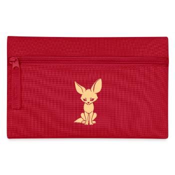 fennec - Trousse - rouge - Devant