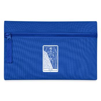 Death Tarot - Pencil Case - royal blue - Front