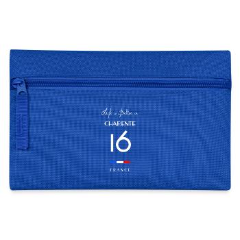 La vie est meilleure à CHARENTE 16 Aquitaine - Trousse - bleu royal - Devant