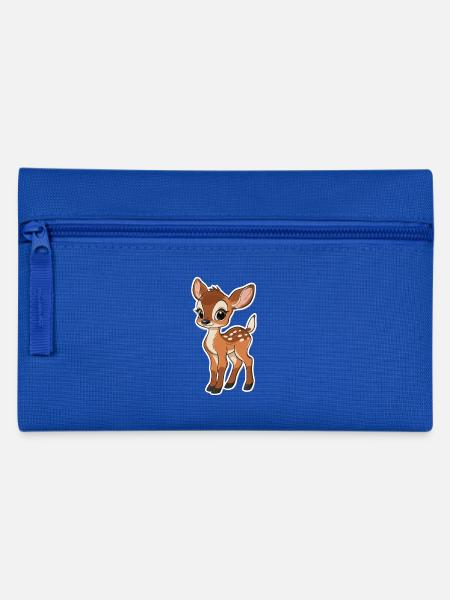 Reh - Federtasche - Royalblau