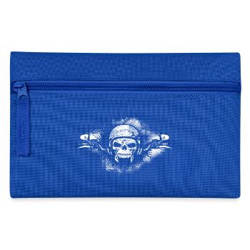 motorcyclists logo - Pencil Case - royal blue - Front