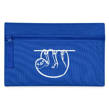 FAULT white - Pencil Case - royal blue - Front