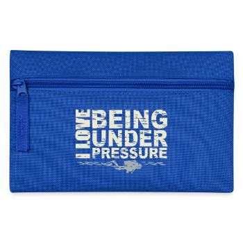 Under Pressure - Pencil Case - royal blue - Front