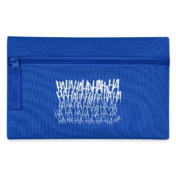 Lachflash - Federtasche - Royalblau - Vorne