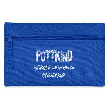 Ruhrpott Kind - Federtasche - Royalblau - Vorne