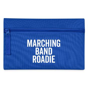 Marching Band Roadie - Pencil Case - royal blue - Front