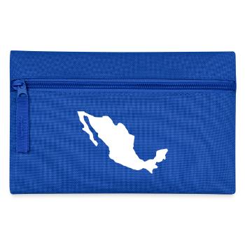 Mexiko - Federtasche - Royalblau - Vorne