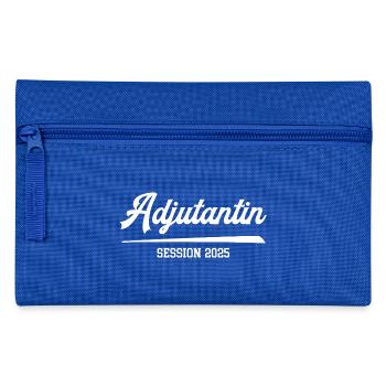 Karneval Adjutantin 2025 Prinzenführerin Kostüm - Federtasche - Royalblau - Vorne