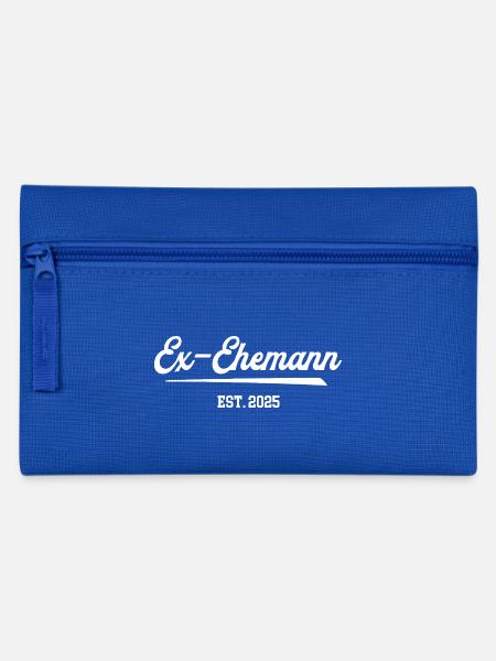 Ex Ehemann 2025 Scheidung Exmann Geschieden - Federtasche - Royalblau
