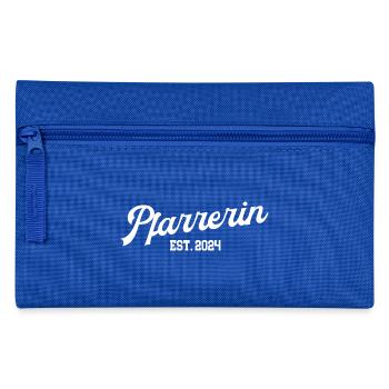 Pfarrerin 2025 Dankeschön Gemeinde Kirche Pastorin - Federtasche - Royalblau - Vorne