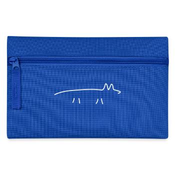 Fox - Pencil Case - royal blue - Front