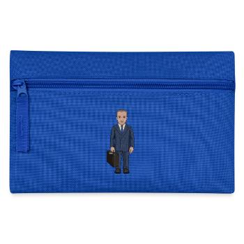 Dag Hammarskjöld - Federtasche - Royalblau - Vorne