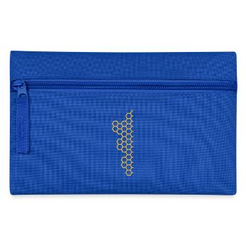 Honeycombs - Pencil Case - royal blue - Front
