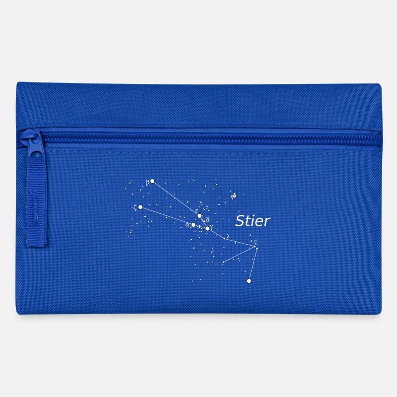 Taurus constellation star sign - Pencil Case - royal blue