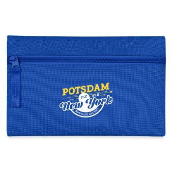 Potsdam is just like New York just completely different. - Pencil Case - royal blue - Front
