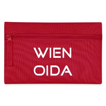 WIEN OIDA - Federtasche - Rot - Vorne