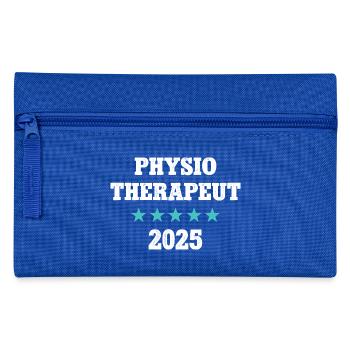 Physiotherapie Ausbildung Physio Therapeut 2025 - Federtasche - Royalblau - Vorne