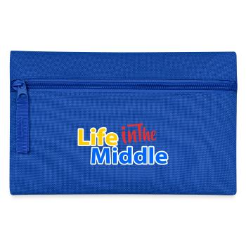 Lebeninthemiddle - Federtasche - Royalblau - Vorne