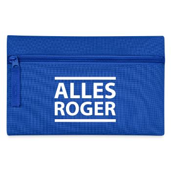 Alles Roger - Federtasche - Royalblau - Vorne
