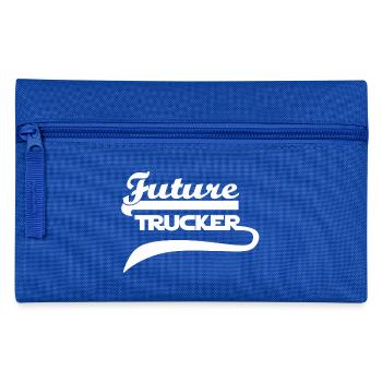 Truck Trucker - Pencil Case - royal blue - Front