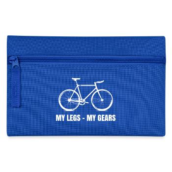 MES JAMBES MES ENGINS - Trousse - bleu royal - Devant