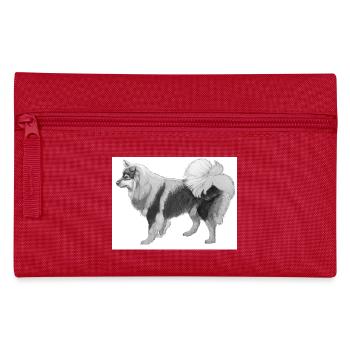 Autocollant de Laponie finlandaise - Trousse - rouge - Devant