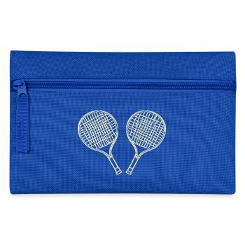 Rackets - Pencil Case - royal blue - Front