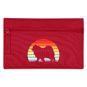 Samoyède Chien Samoyède - Trousse - rouge - Devant