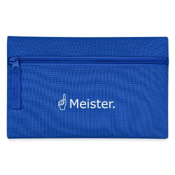 Meister - Federtasche - Royalblau - Vorne