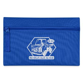 IFA LKW Multicar M22 - Federtasche - Royalblau - Vorne