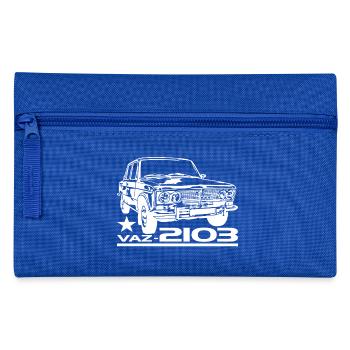 Auto 1500 VAZ 2103 Zhiguli - Federtasche - Royalblau - Vorne