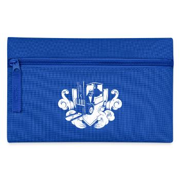 Lagerist Stapler Beruf Gabelstapler Geschenk Lager - Federtasche - Royalblau - Vorne