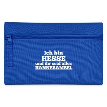 I am Hesse! - Pencil Case - royal blue - Front