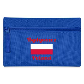 Bydgoszcz Polen - Stilvolle Drucke - Federtasche - Royalblau - Vorne