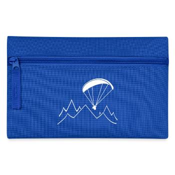 gleitschirm fliegen - Federtasche - Royalblau - Vorne