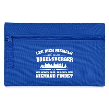 Städte Vogelsberger - Federtasche - Royalblau - Vorne